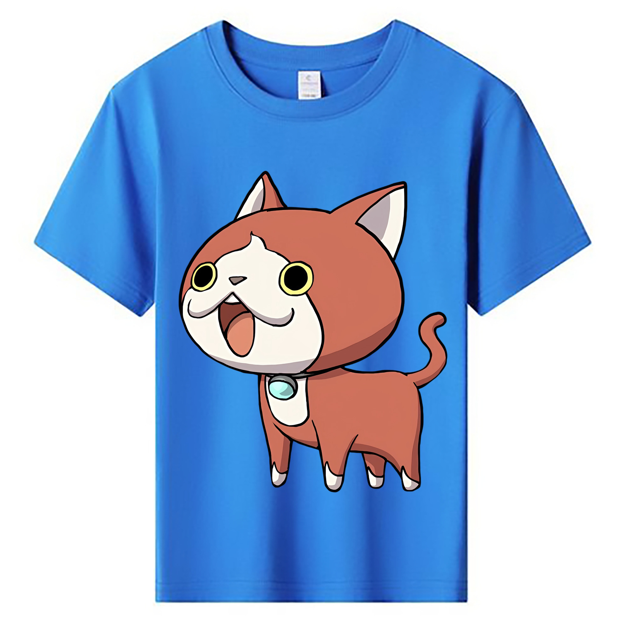 （画像用） 妖怪ウォッチ Yo-kai Watch 綿100％キッズTシャツ（フロントプリント）